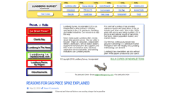 Desktop Screenshot of lundbergsurvey.com